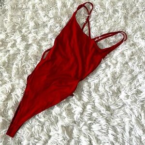 Red Bodysuit